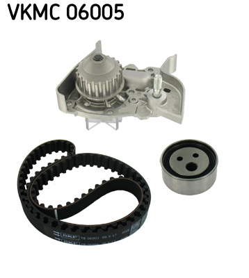Pompa acqua + Kit cinghie dentate - VKMC 06005 SKF